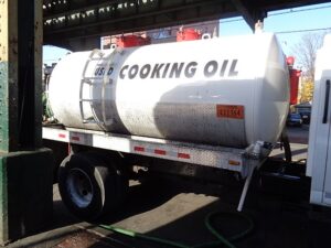 used cooking oil